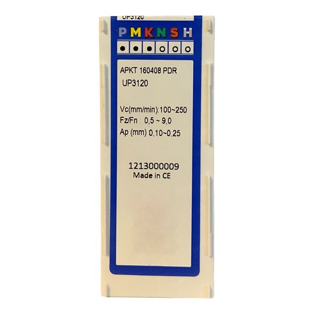 Inserto APKT 160408 PDR UP3120 SwissTech | CF FERRAMENTAS