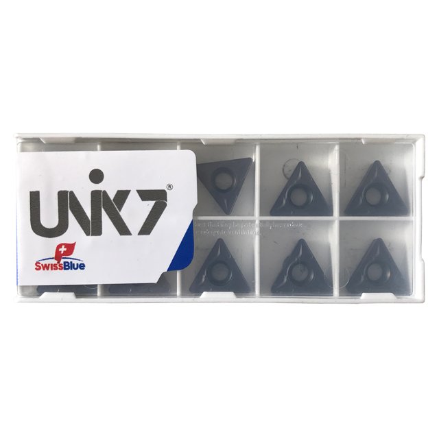 Inserto TCMT 16T308 PM UN110 SwissBlue | CF FERRAMENTAS