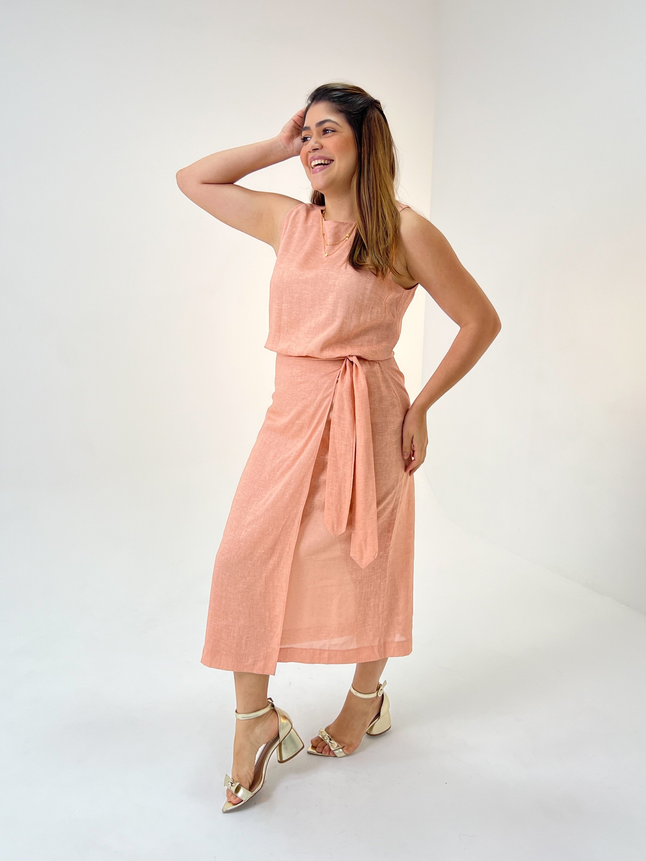 Vestido Midi Paula | Mottiê
