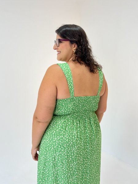 Vestido Midi Maya Alça | Mottiê | Moda Feminina com Conforto e Estilo!