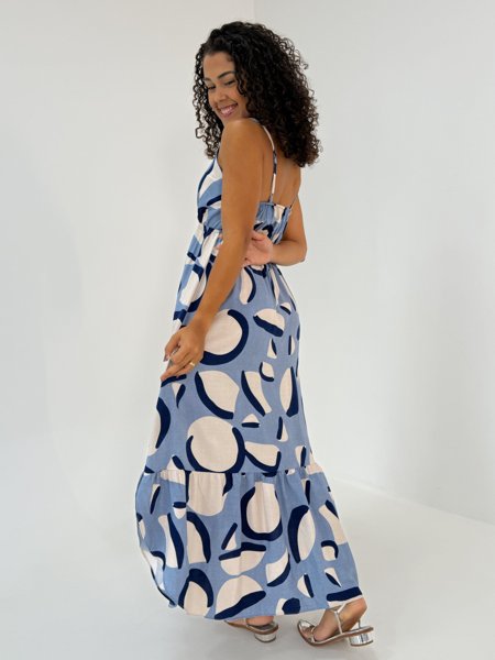 Vestido Midi Lisboa | Mottiê | Moda Feminina com Conforto e Estilo!
