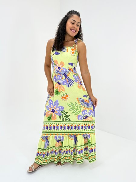 Vestido Longo Itaúnas | Mottiê | Moda Feminina com Conforto e Estilo!