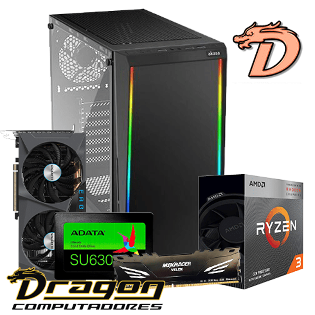 Computador Dragon Gamer Bronze Vibora - Dragon Computadores