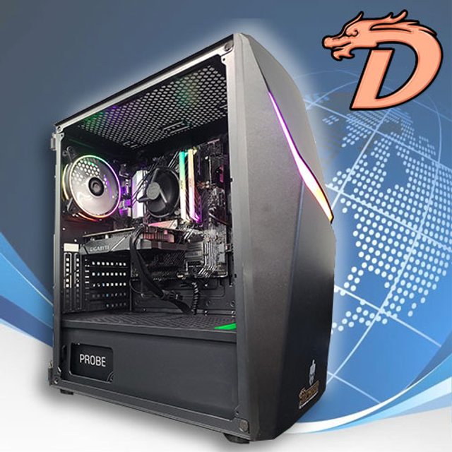 Computador Dragon Gamer Bronze Vibora - Dragon Computadores