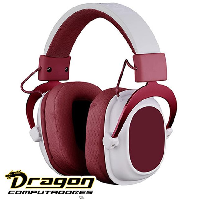 Headset Gamer Redragon Zeus X Cherry RGB Dragon Computadores Dragon