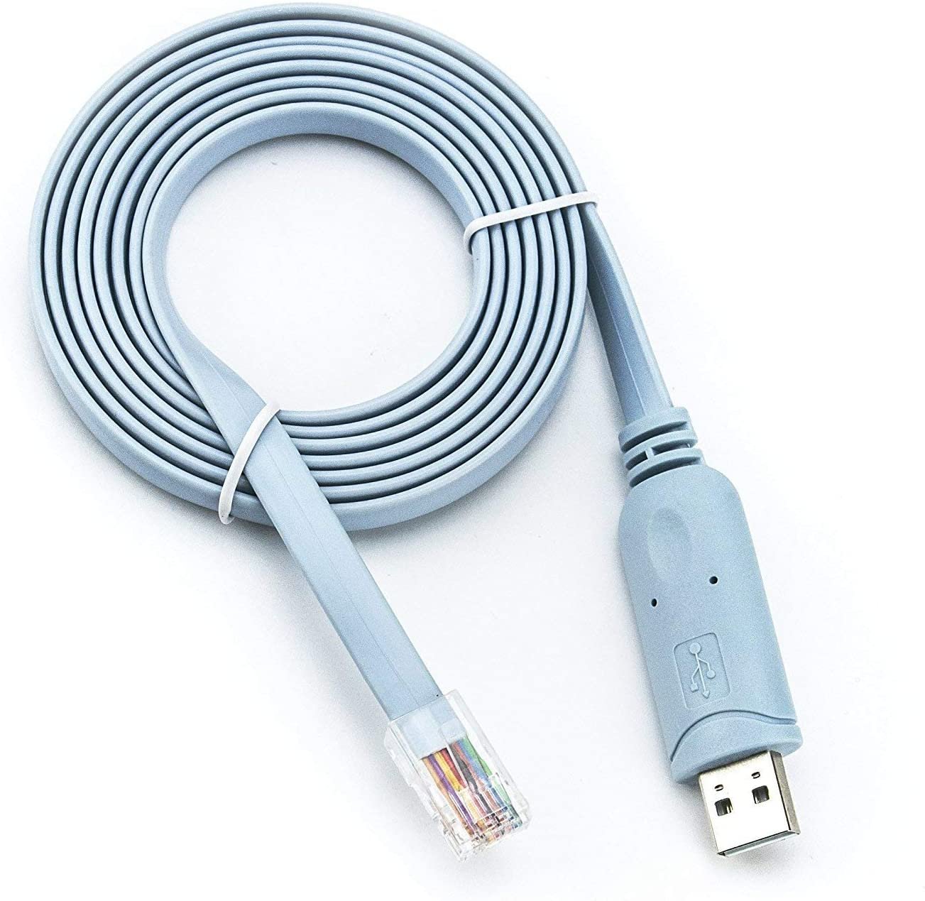 Cabo console usb para rj45 azul 1 80 metros bear cabos