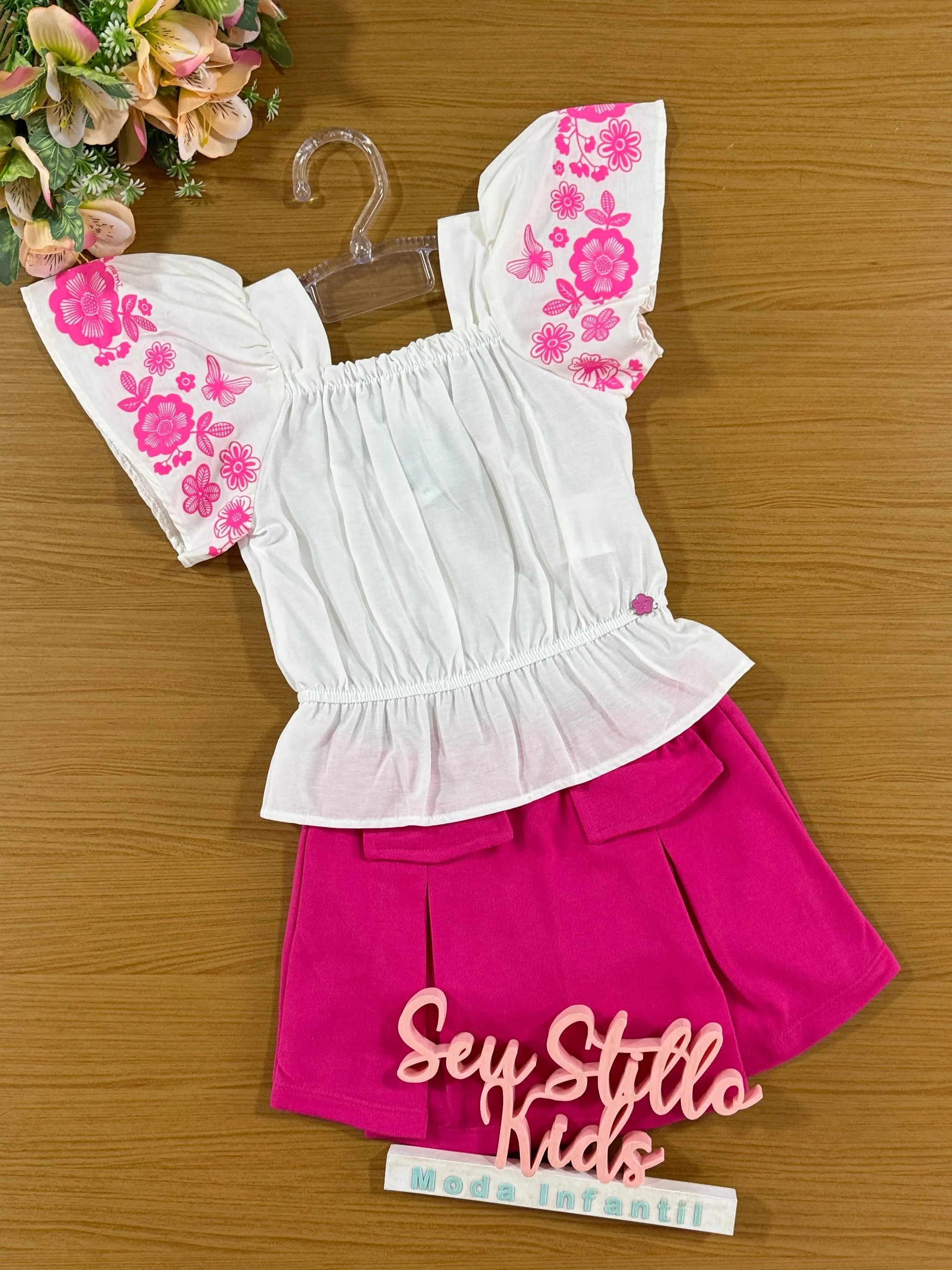 Roupa Infantil Feminina Conjunto Infantil De Calor Conjunto