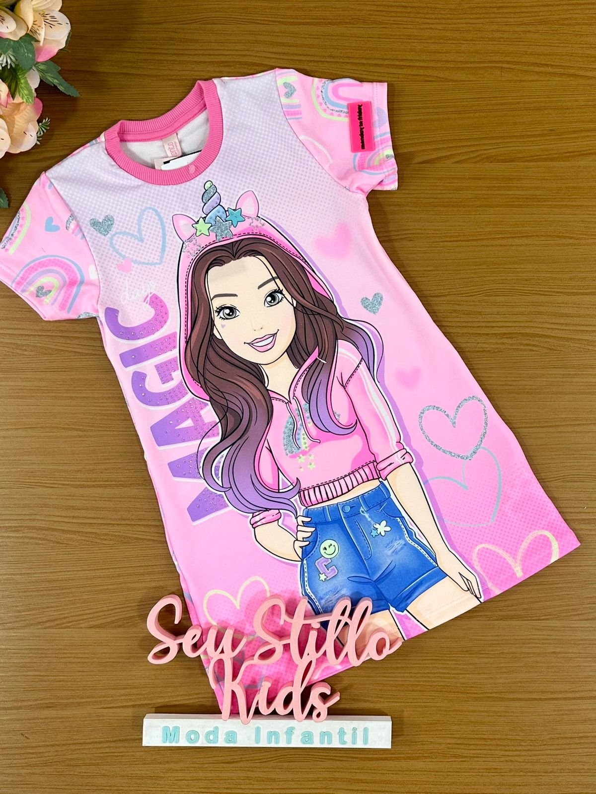 Vestido Infantil Moda Para Niña De 11 Años Vestidos Blusas Para NiÃ