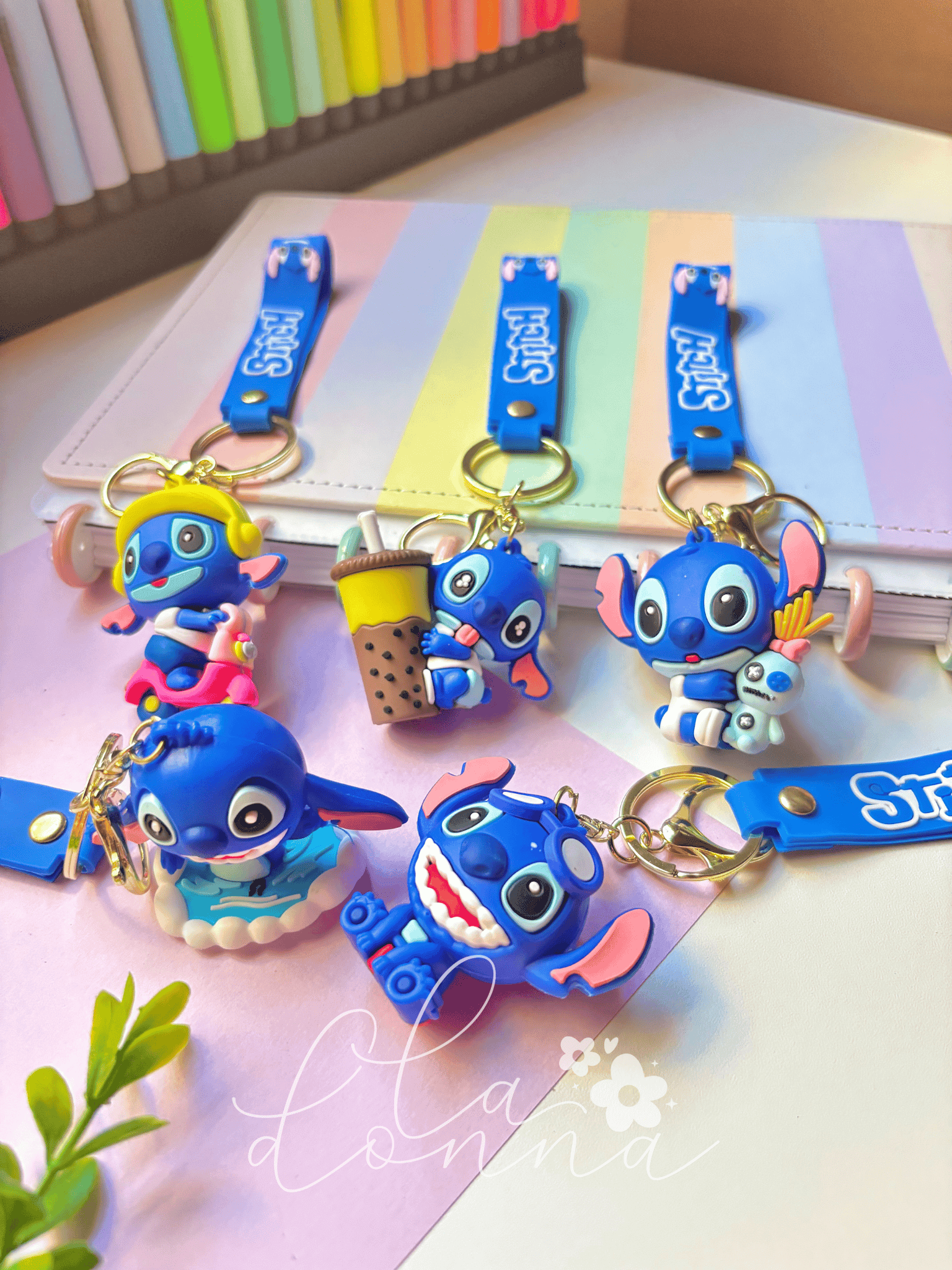 Chaveiro Premium Stitch Love G | La Donna Treco