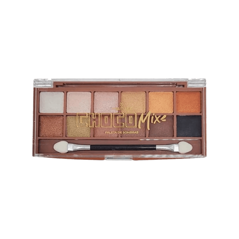 Paleta de Sombras ChocoMix 12g - MiaMake | JU VOU COMPRAR