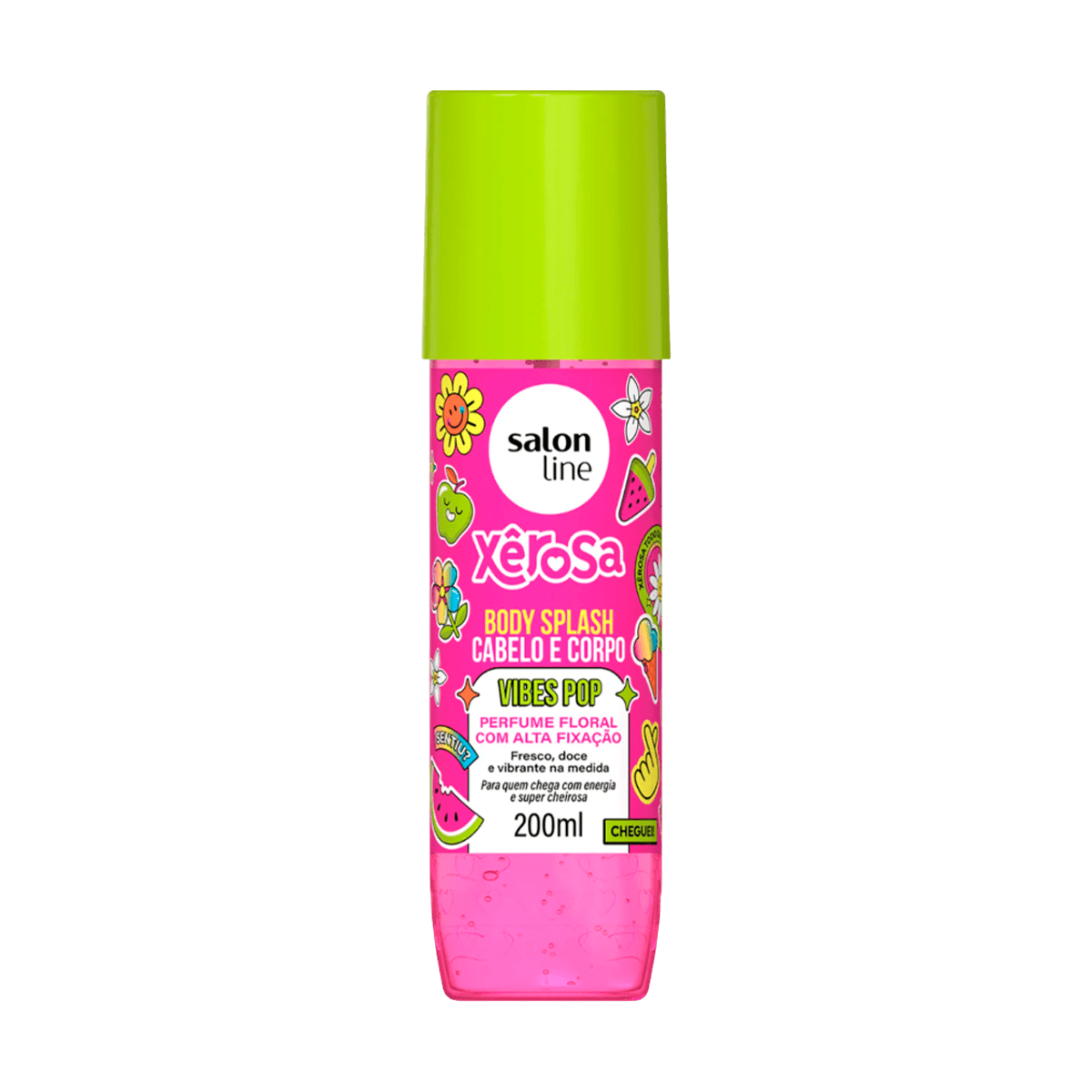Body Splash Xêrosa Vibes Pop 200ml Salon Line – Frescor e Body Splash Xêrosa Vibes Pop 200ml Salon Line – Frescor e