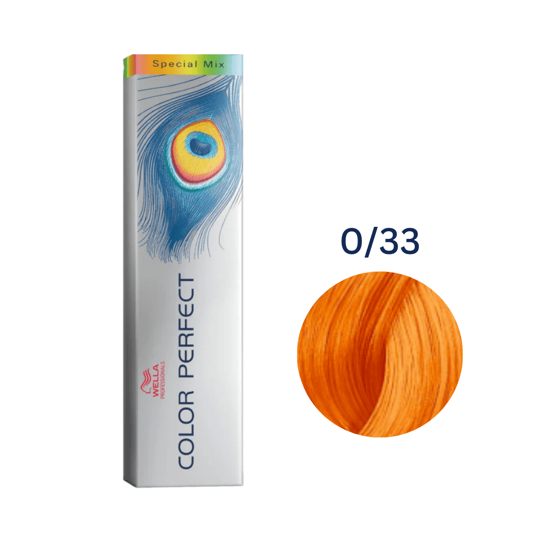 Coloração Color Perfect 0/33 Wella - Dourado Intenso 60g | Artigo