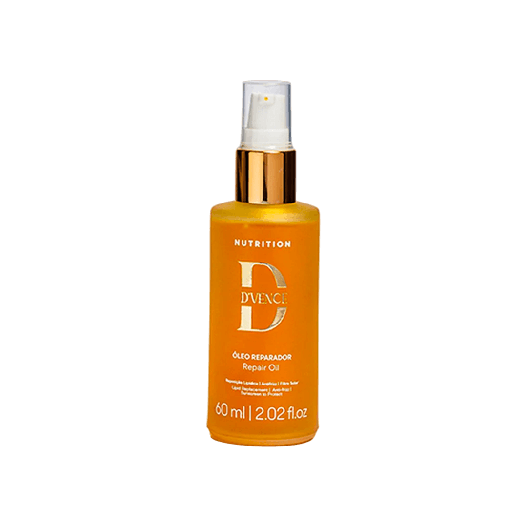 Óleo Reparador Dvence 60ml | Nutrição e Fim das Pontas Duplas