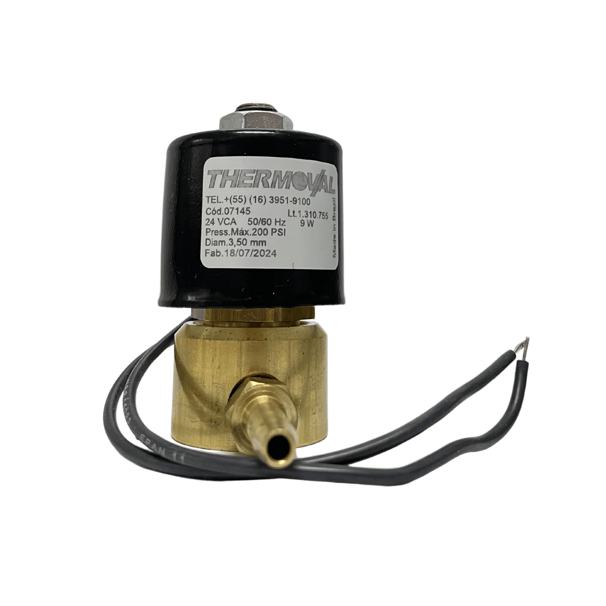 VÁLVULA SOLENOIDE 24V 9W - THERMOVAL - 07145 / 32312 | APPEL TECH