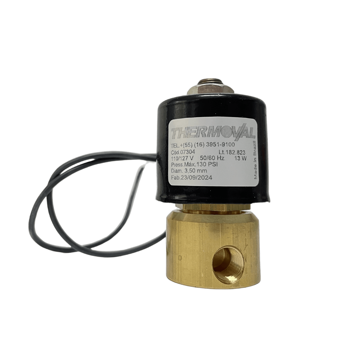 VÁLVULA SOLENOIDE 110/127V 13W - THERMOVAL - 07304 | APPEL TECH