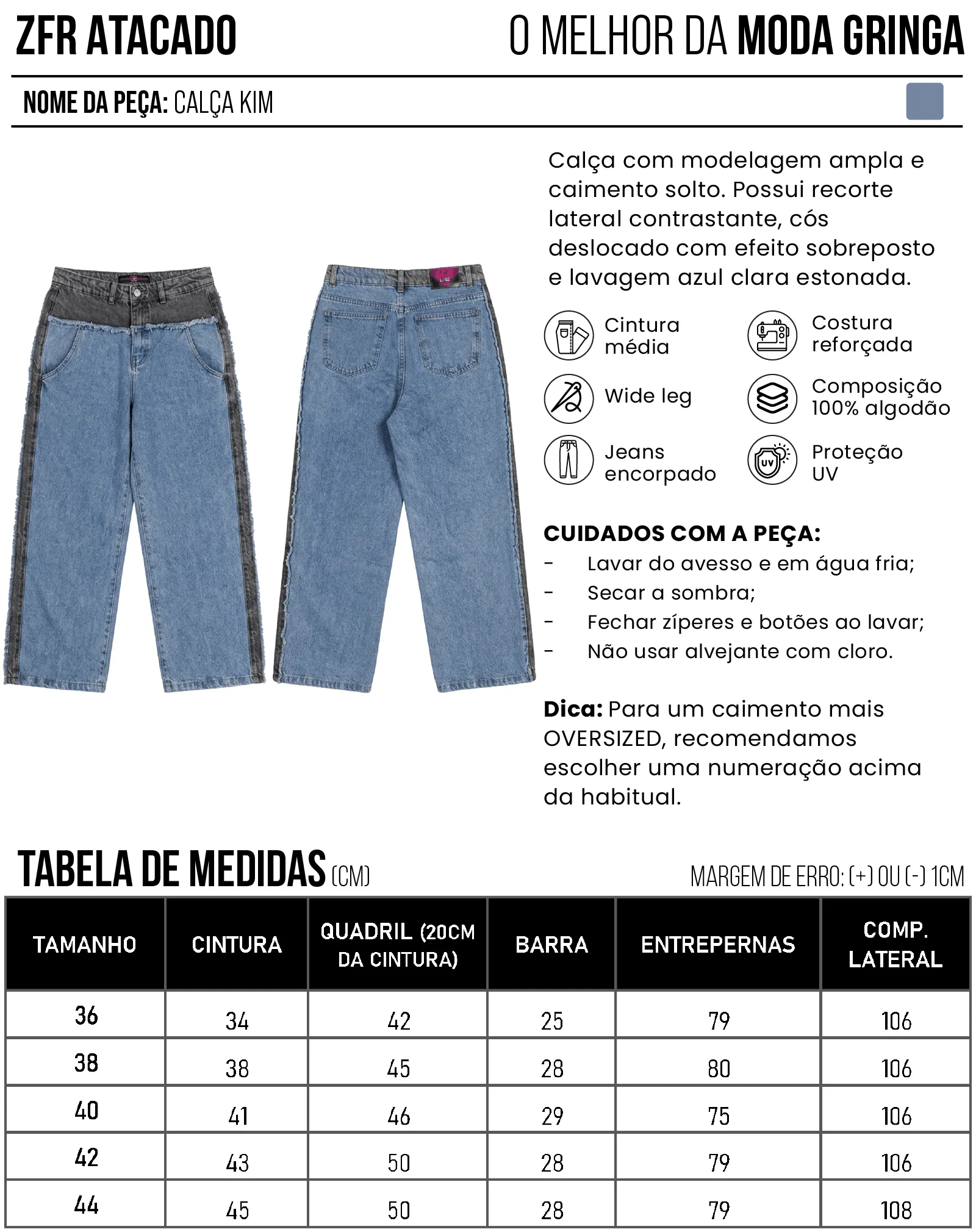 Descrição do produto
