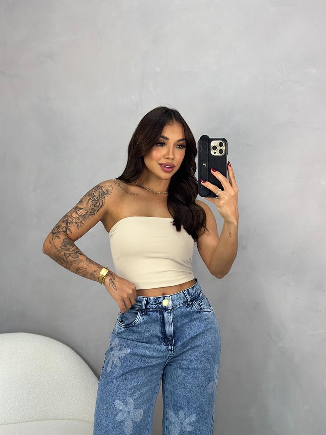 Top Faixa Tube Poliamida | ZÁFIRA | Moda Gringa Atacado