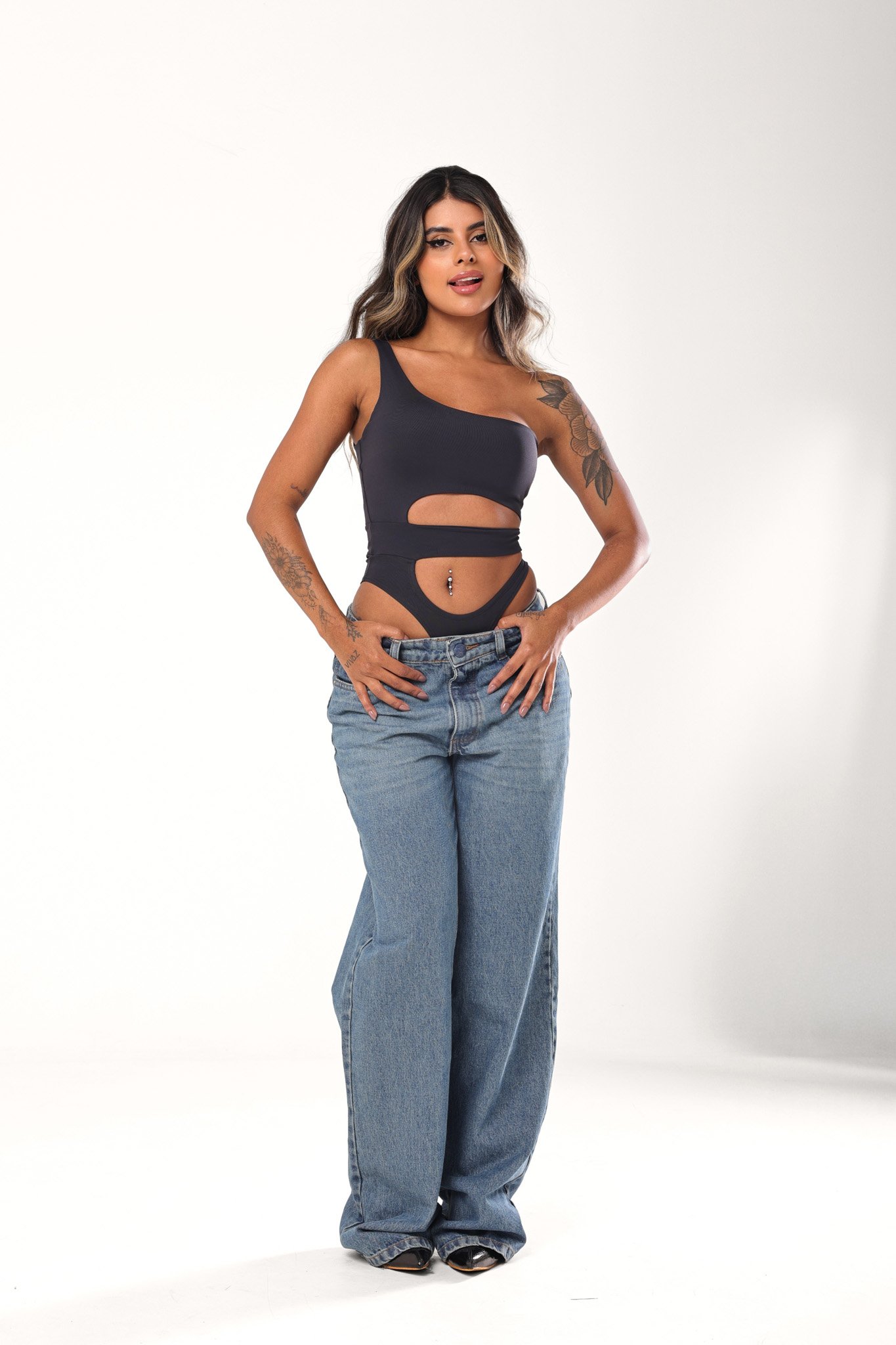 Body Fernanda Poliamida | ZÁFIRA | Moda Gringa Atacado