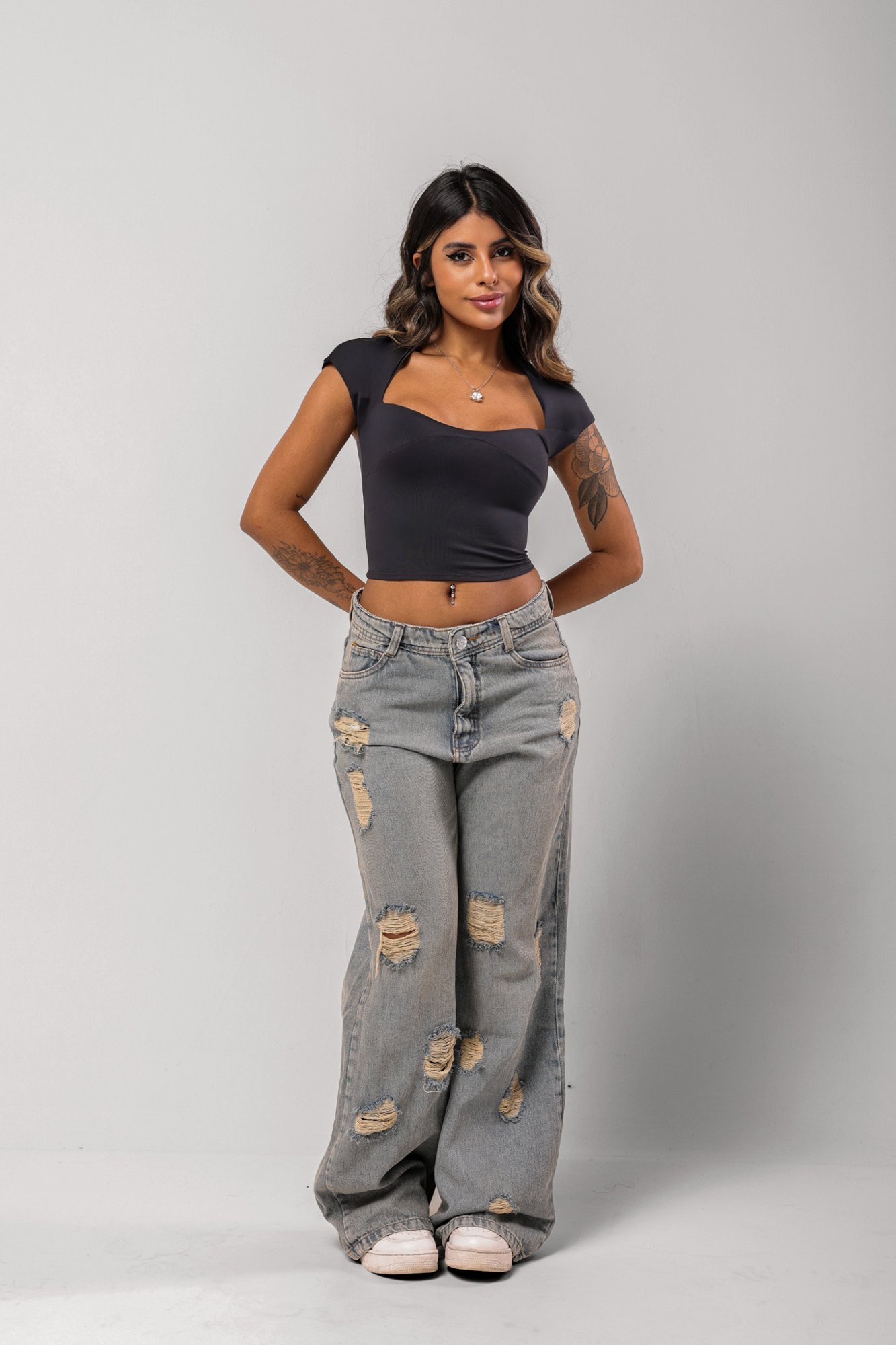 Cropped Becky Poliamida