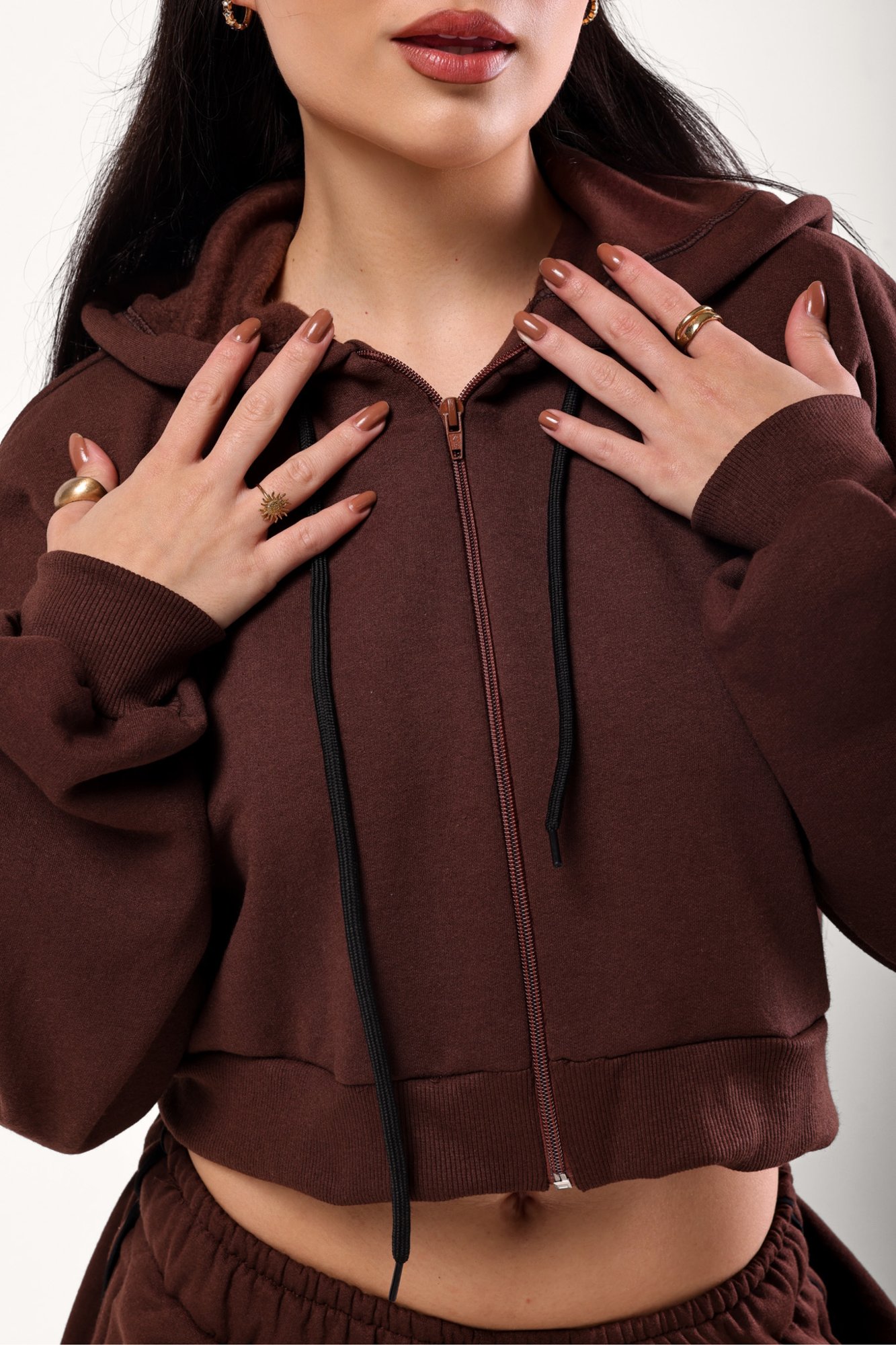 Blusa de Moletom Megan com Capuz
