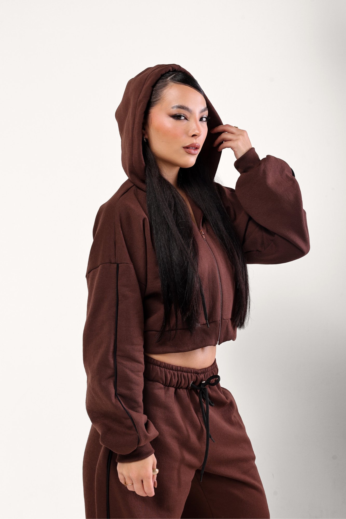 Blusa de Moletom Megan com Capuz