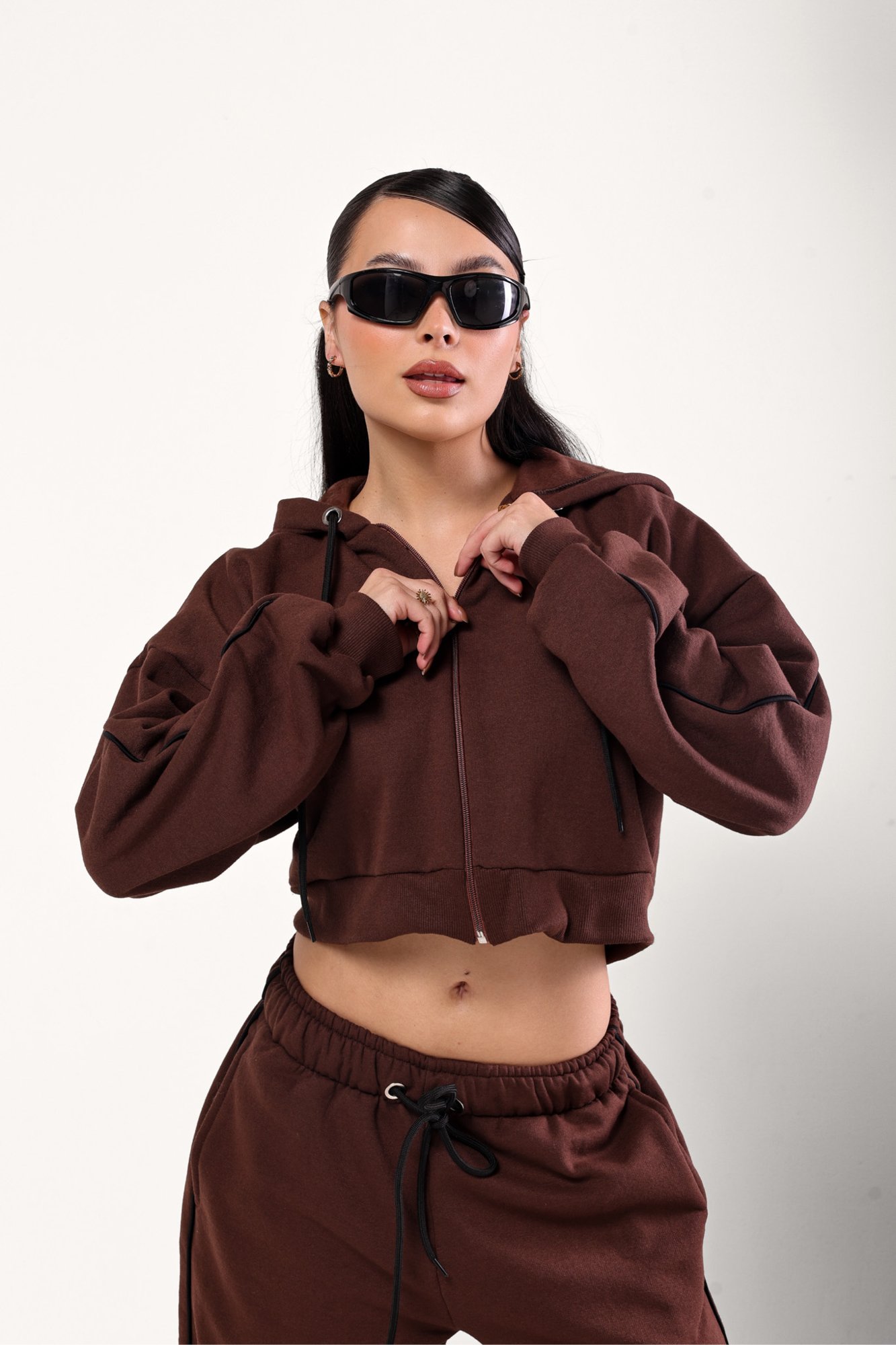 Blusa de Moletom Megan com Capuz