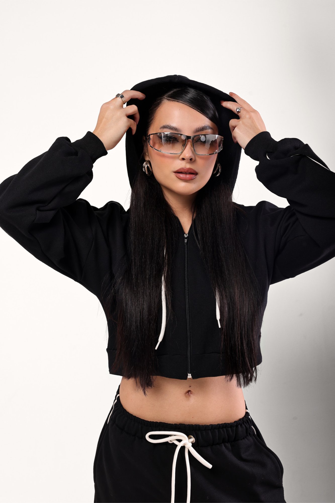 Blusa de Moletom Megan com Capuz