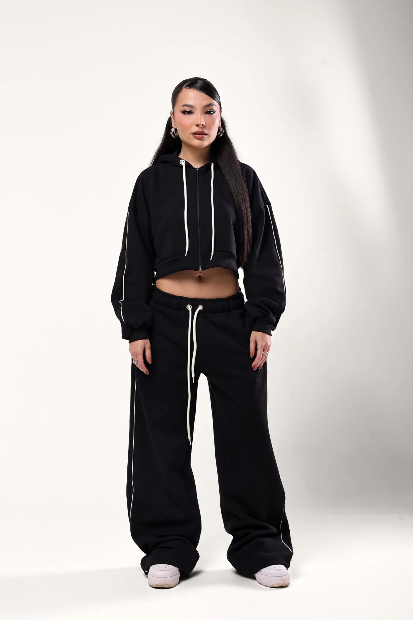 Calça de Moletom Megan Preto