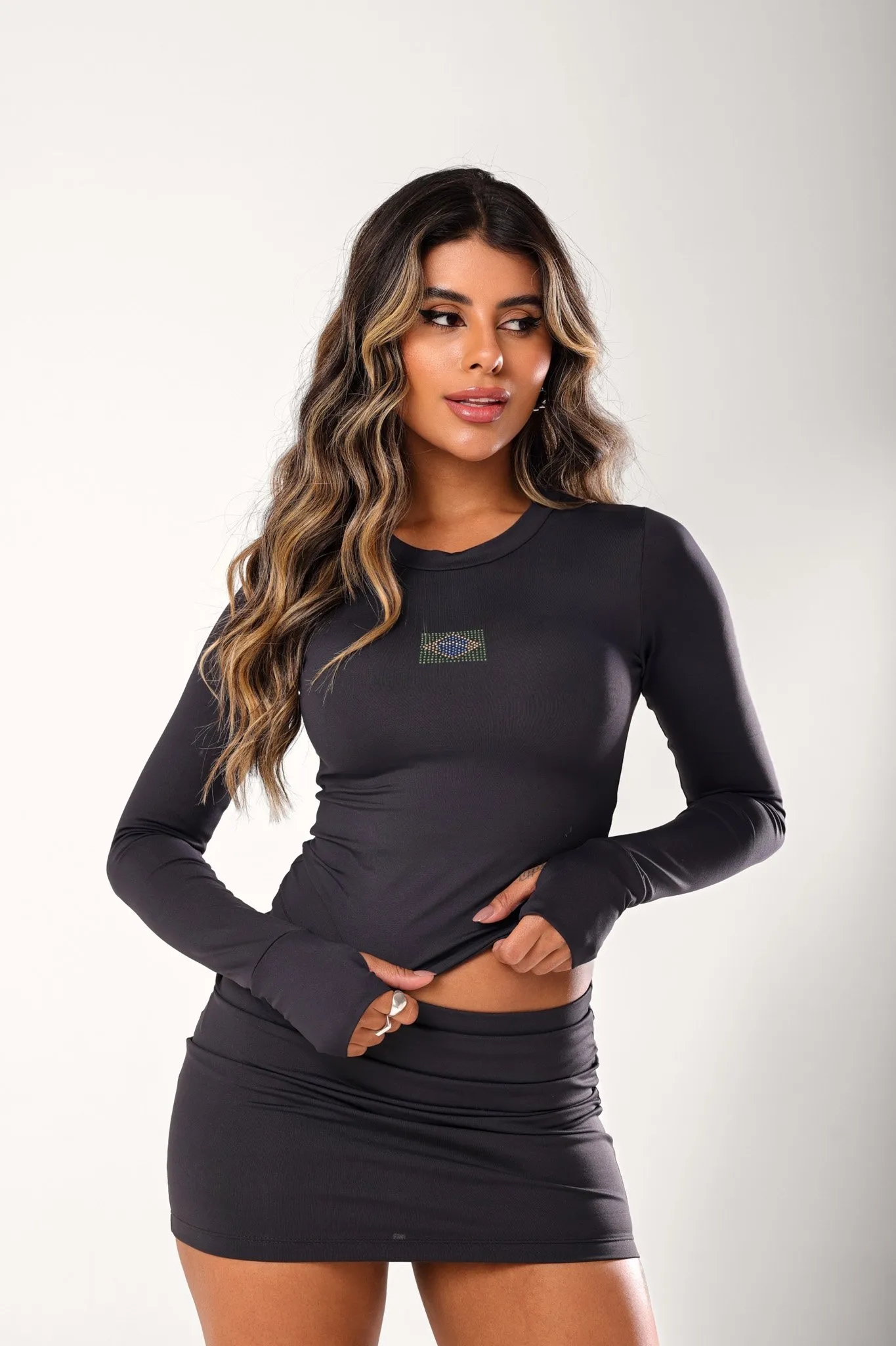 Blusa Yas Poliamida | ZÁFIRA | Moda Gringa Atacado