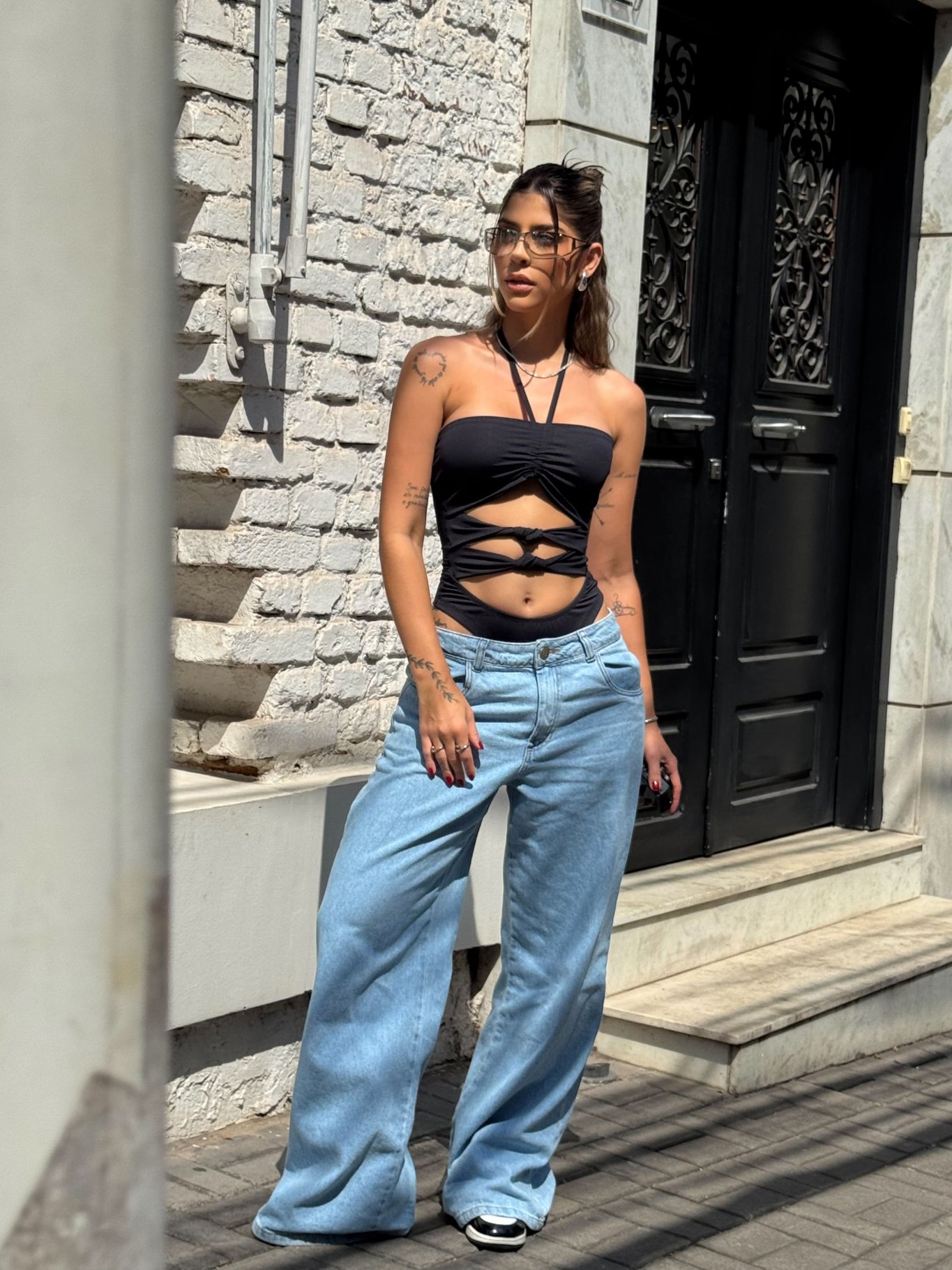 Body Recortes Mary Poliamida | ZÁFIRA | Moda Gringa Atacado