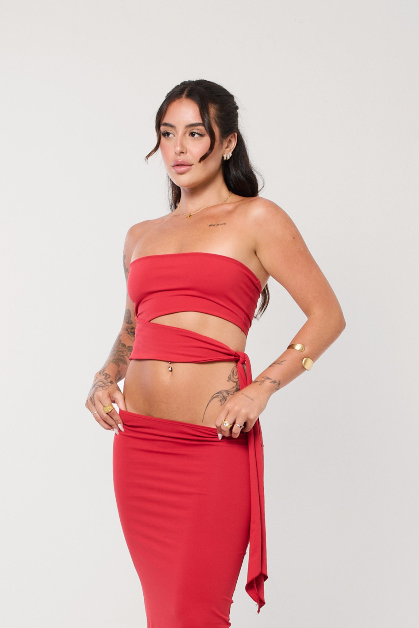 Cropped Natasha Poliamida | ZÁFIRA | Moda Gringa Atacado