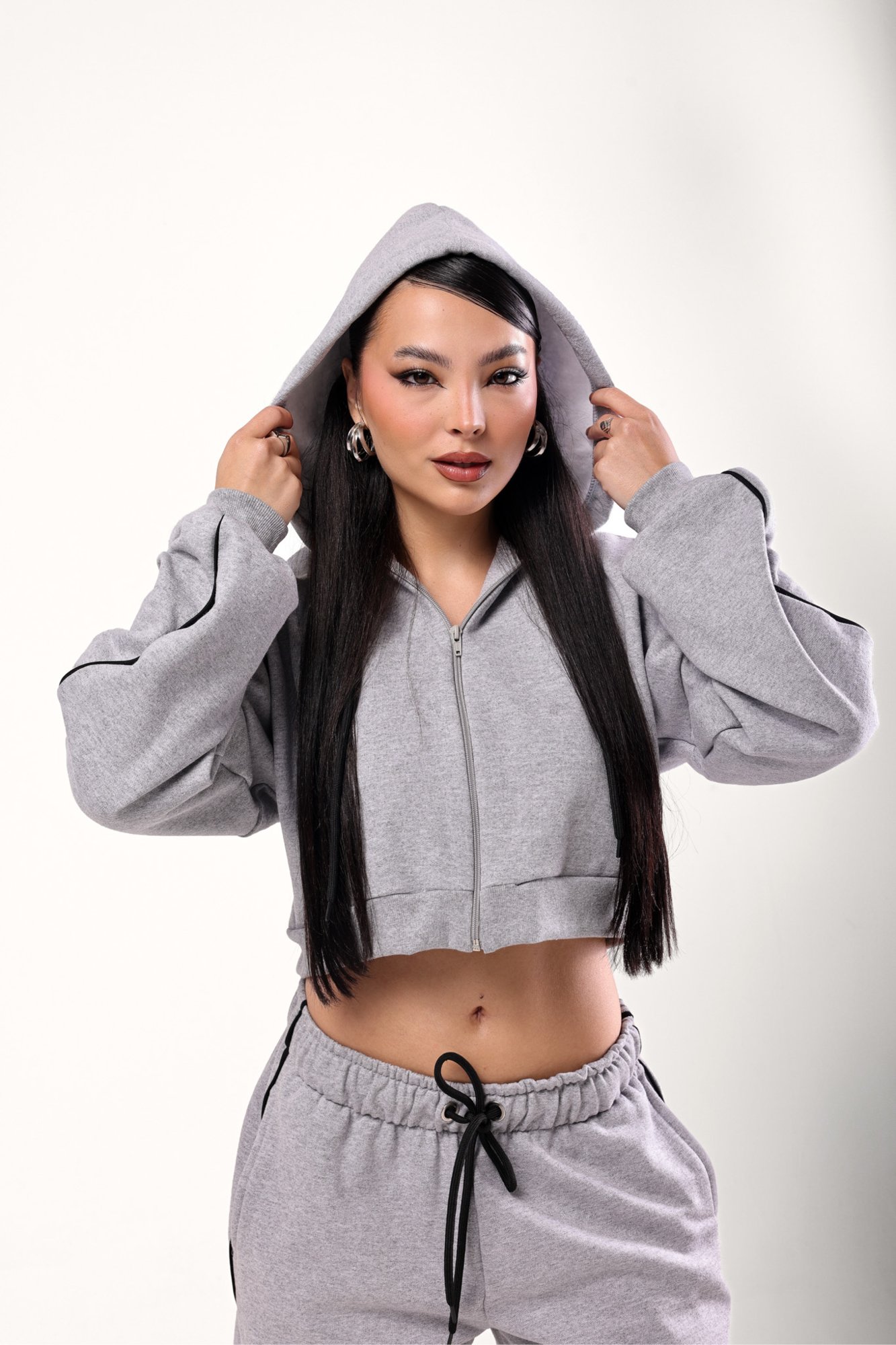 Blusa de Moletom Megan com Capuz