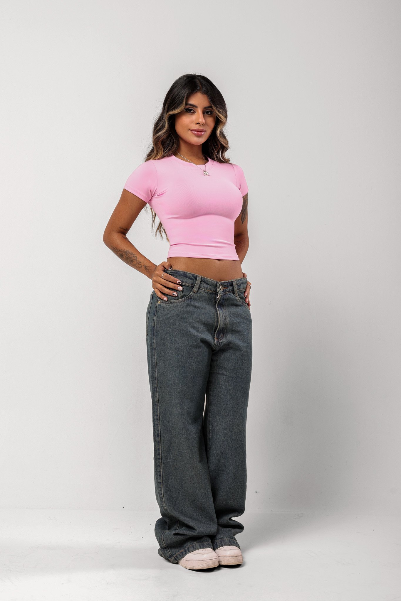 Cropped Triz Poliamida | ZÁFIRA | Moda Gringa Atacado