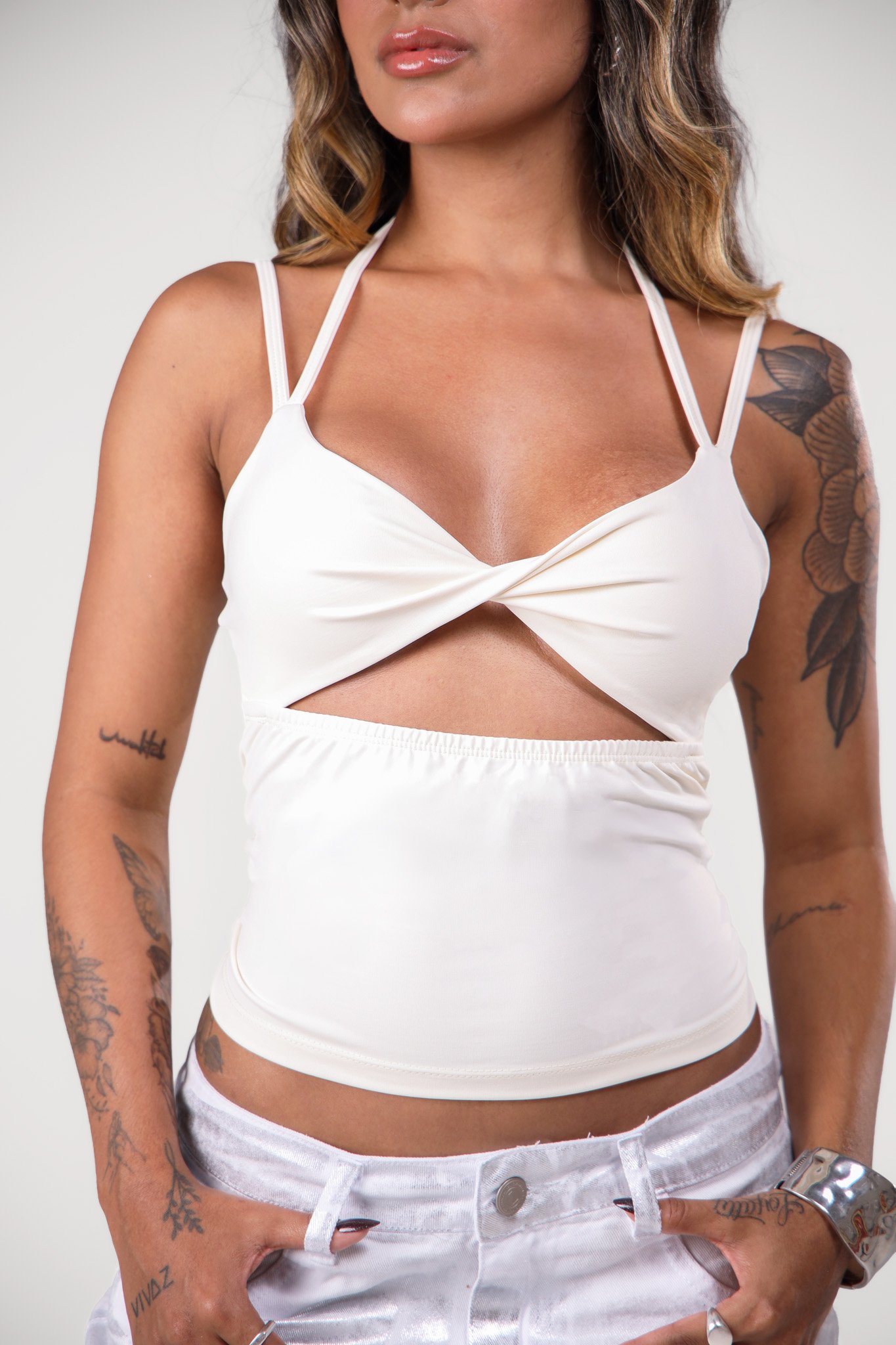 Blusa Jamile Poliamida | ZÁFIRA | Moda Gringa Atacado