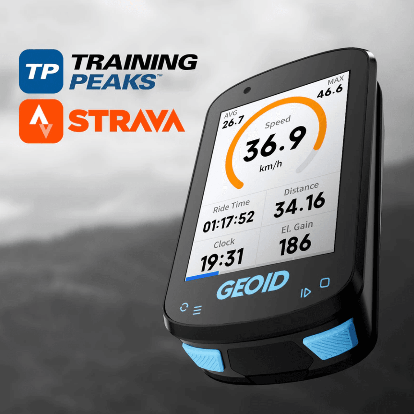 Ciclocomputador GPS Geoid CC600 com Wi-Fi – Computador de Bike com