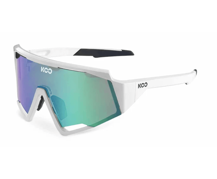 OCULOS KOO - SPECTRO - BRANCO C/ LENTE VERDE ESPELHADA | Fraga