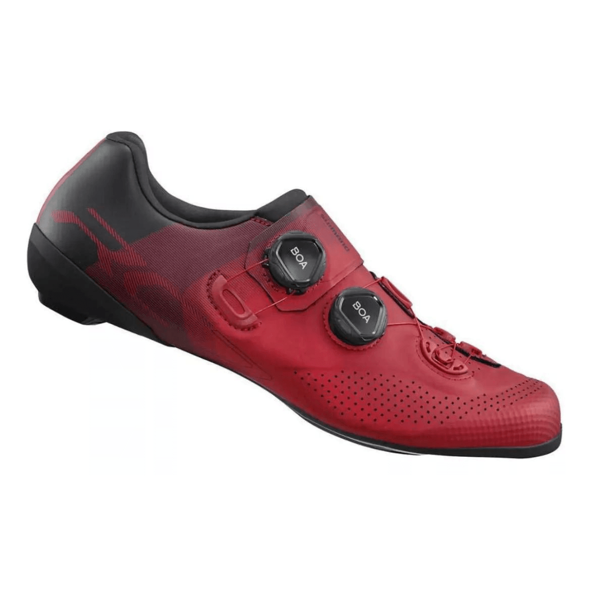 SAPATILHA SPEED SHIMANO SH-RC702 - VERMELHA | Fraga Bike Shop