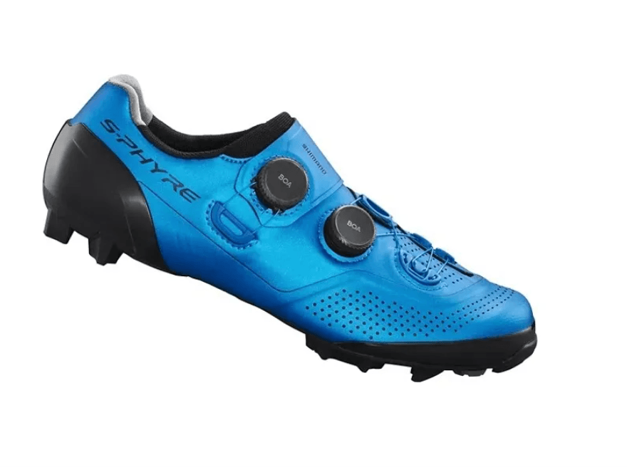 SAPATILHA MTB SHIMANO SH-XC902 S-PHYRE - AZUL | Fraga Bike Shop