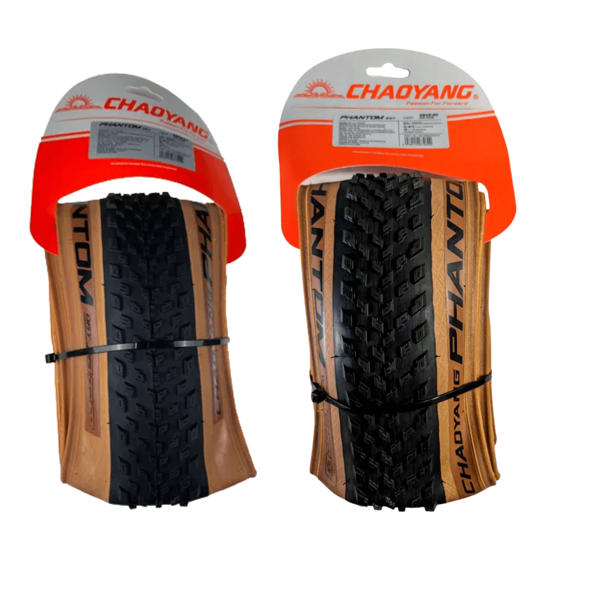 PAR DE PNEUS CHAOYANG PHANTOM DRY + WET 29X2.20 BEGE | Fraga Bike Shop