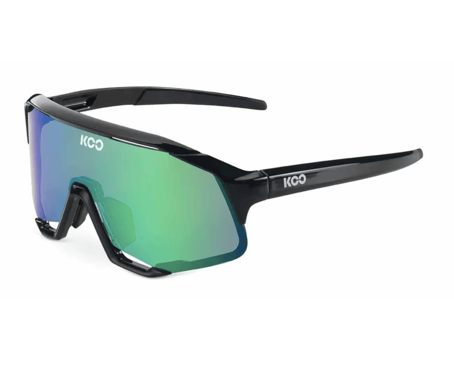 OCULOS KOO - DEMOS - PRETO C/ LENTE VERDE ESPELHADA | Fraga Bike Shop