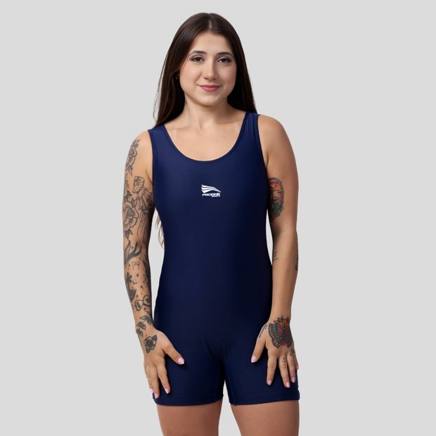 MAIÔ MACAQUINHO LISO FEMININO ADULTO | Progne Sports