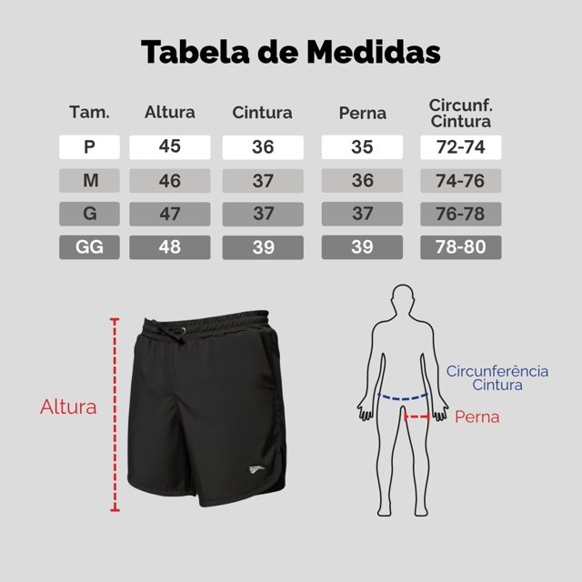 SHORTS MICROFIBRA COM BERMUDA TÉRMICA MASCULINO | Progne Sports