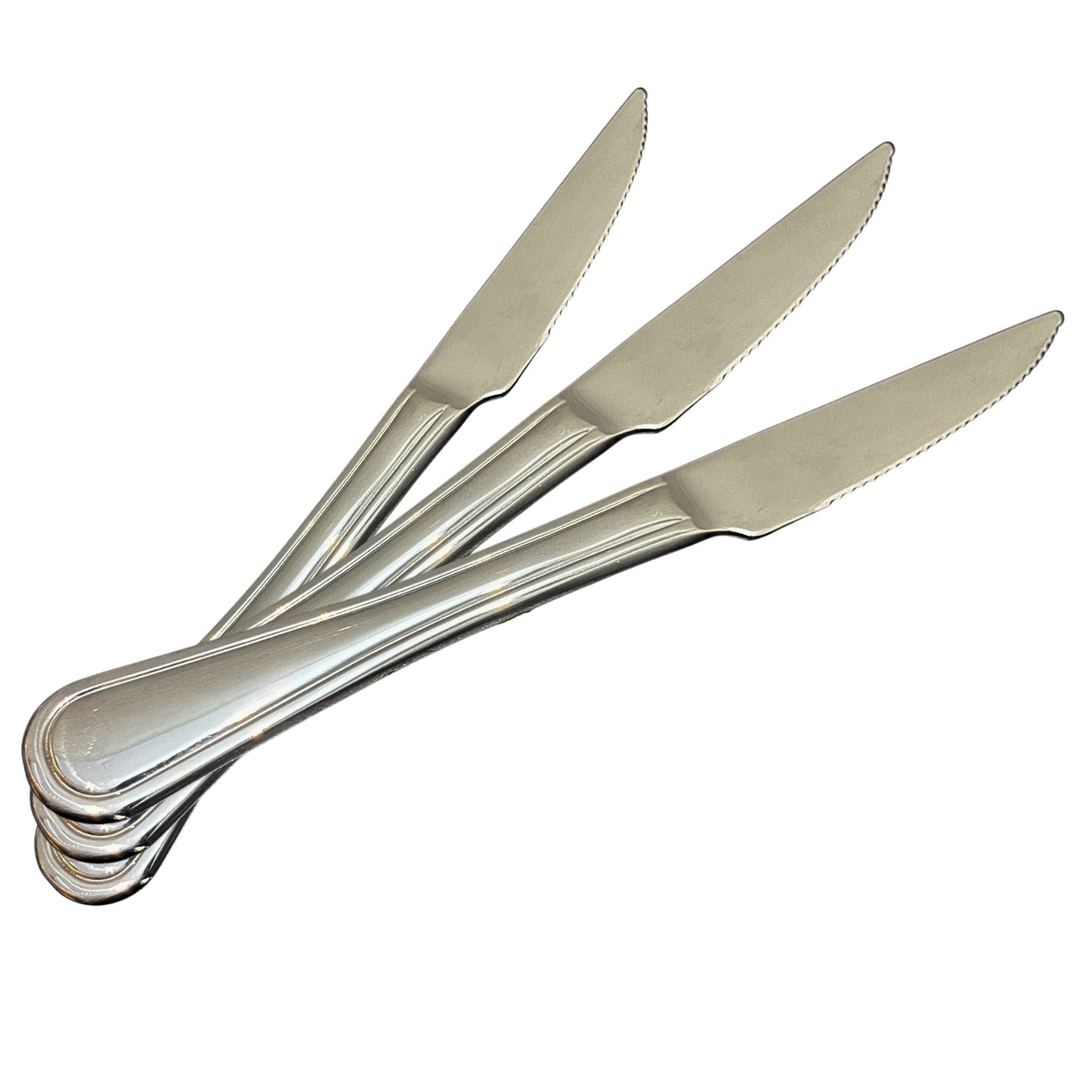 Jogo com 12 Facas de Churrasco Inox Confidence Gourmet | Demi Deluxe