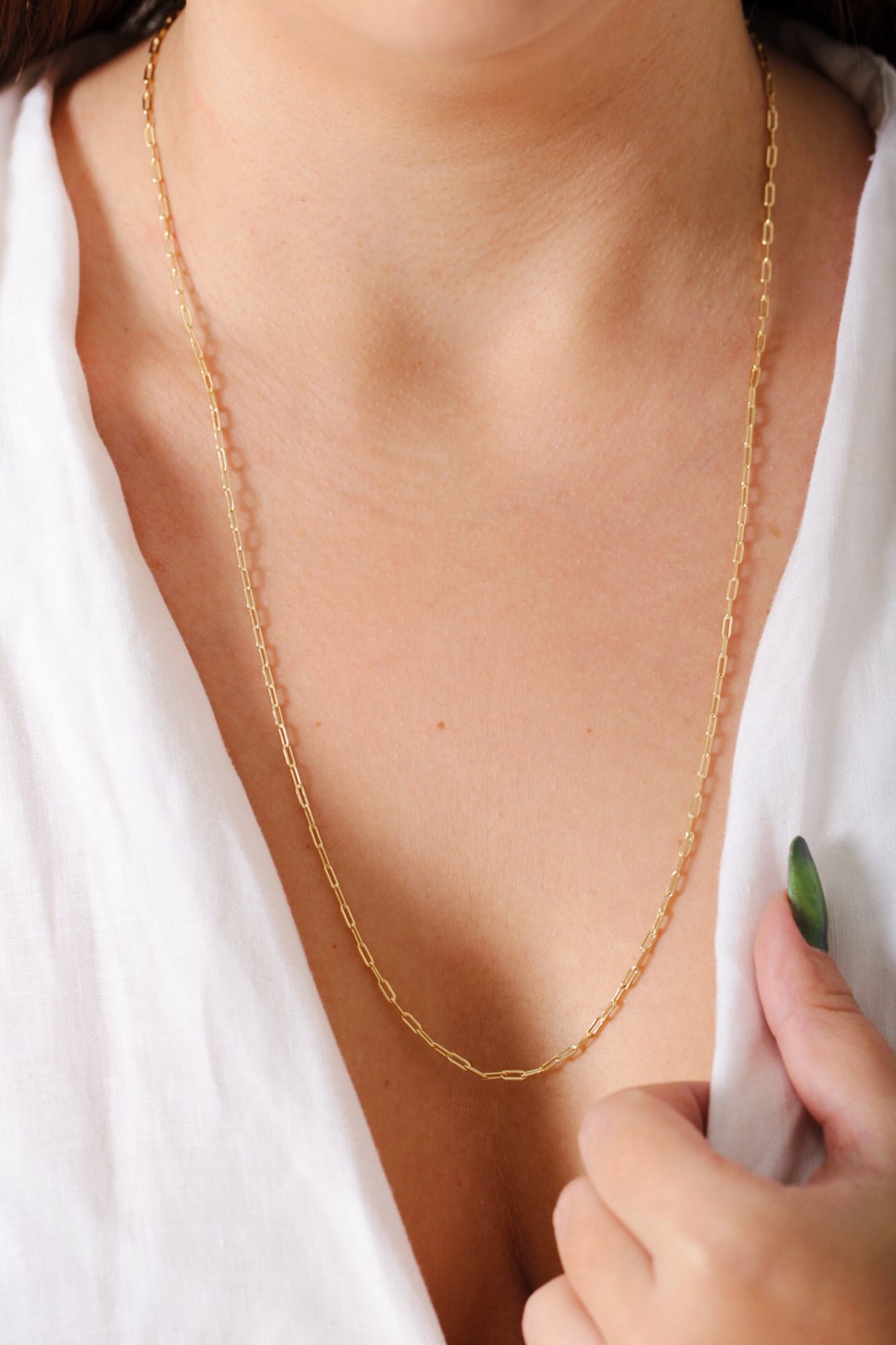 Colar Cartier Colar cartier fino 60 cm dourado | Anápi Varejo