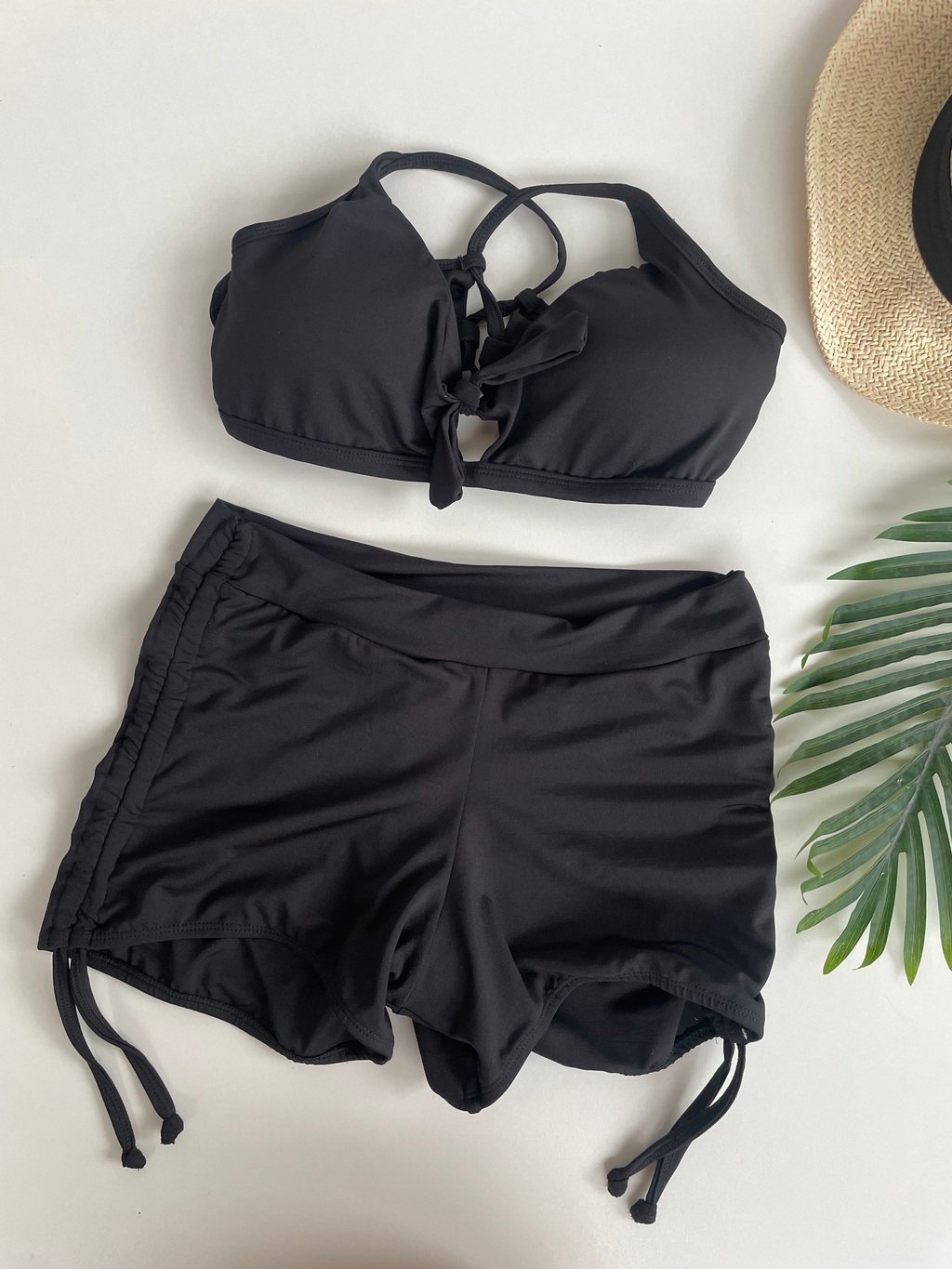 Biquíni Shortinho Preto | Almanua Intimates