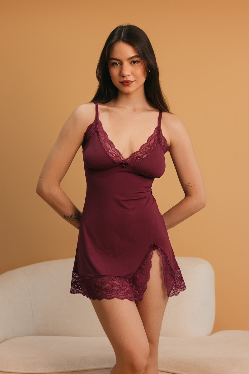 Camisola Baby-Doll L'eau Rouge + Calcinha