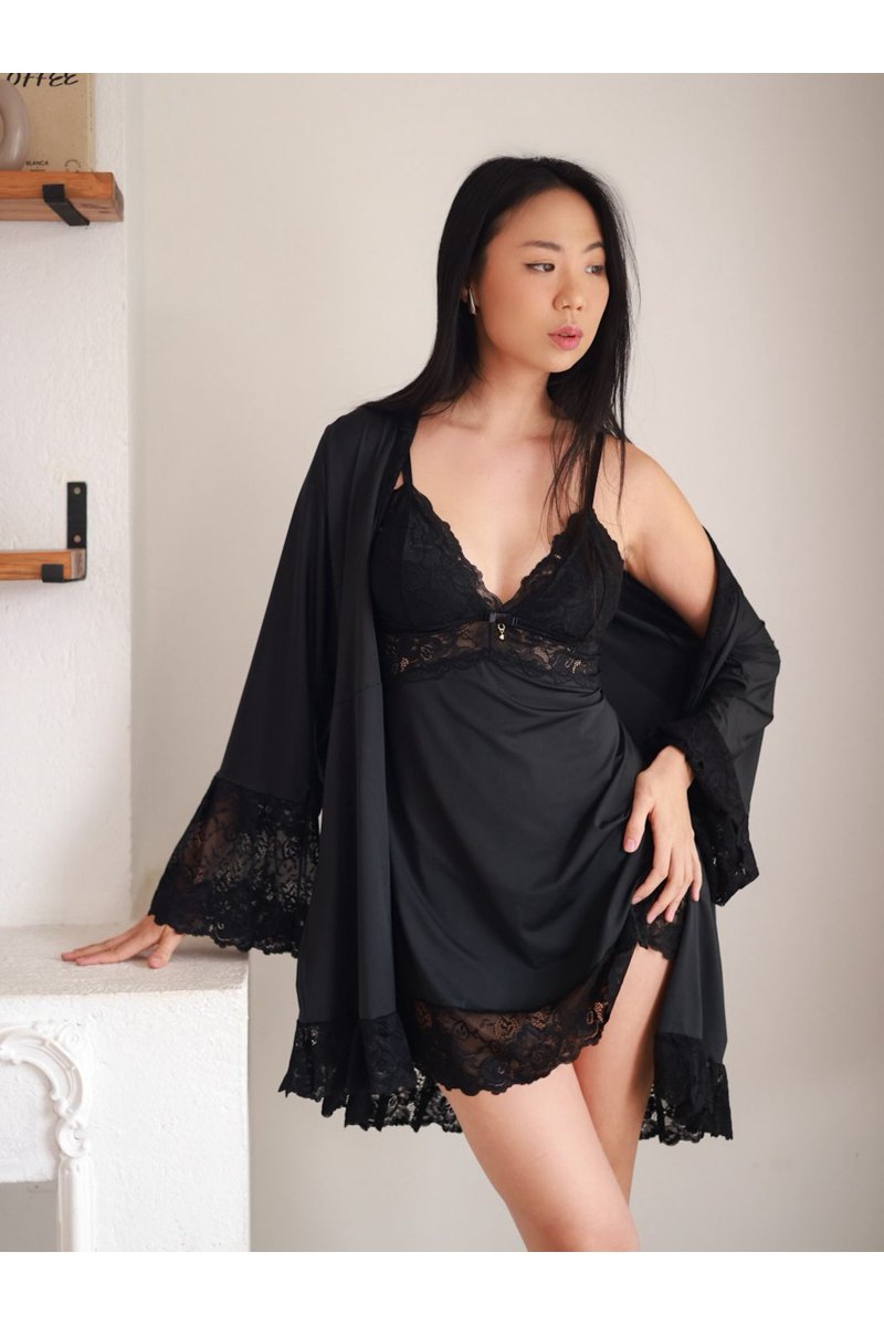 Conjunto Paco Rabanne — detalhe renda