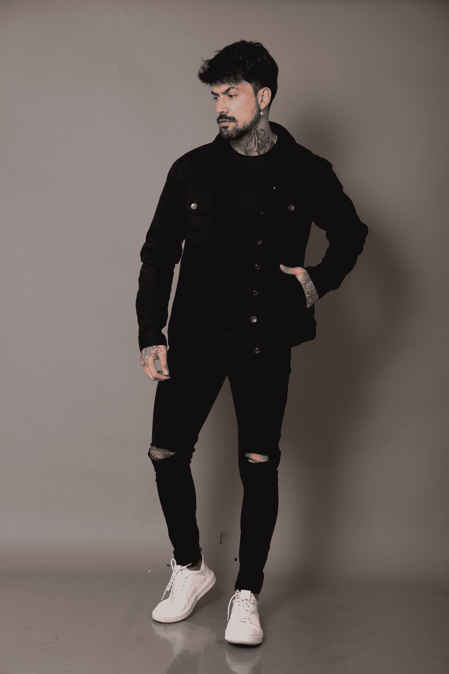 Jaqueta Com Spikes Masculina Jaqueta De Couro Com Spikes Masculina