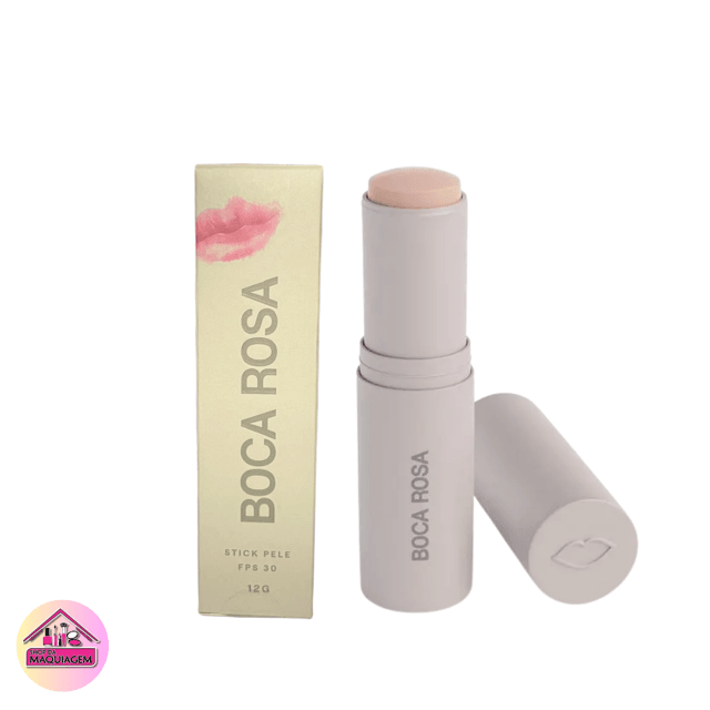 STICK PELE BASE MULTIFUNCIONAL BOCA ROSA | SHOP DA MAQUIAGEM