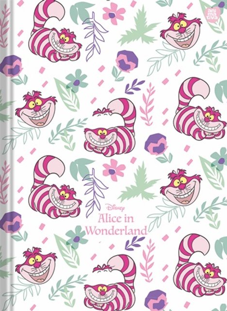 Caderno brochura CD 48 folhas Alice Animativa | CEREJA PAPER I